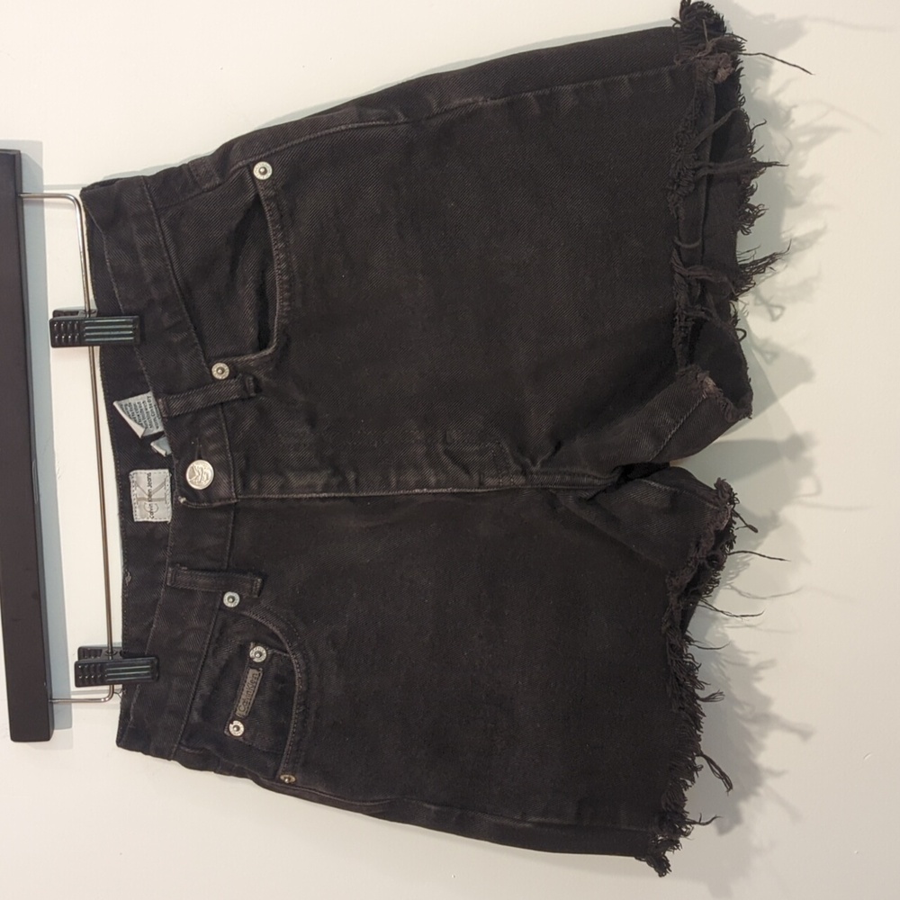 Calvin Klein Jeans Black Jean Shorts